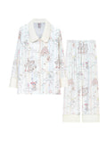 【Utopia | Theatre in the Clouds】Silken Dreams - Women's Pajama Set - Long Sleeve Long Pants