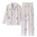 【Grand Artist | Cloud Dream】Silken Dreams - Women's Pajama Set - Long Sleeve Long Pants